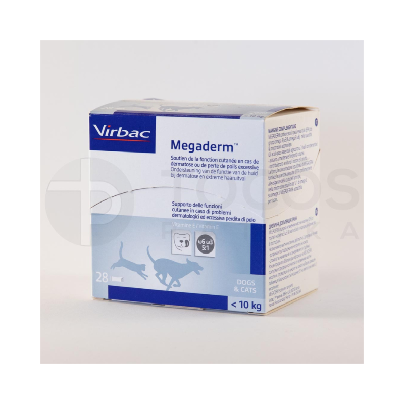 Megaderm Acidos Grasos Esenciales W W Vit E Virbac Sobres