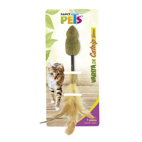 Paleta de Catnip Ratón/Plumas